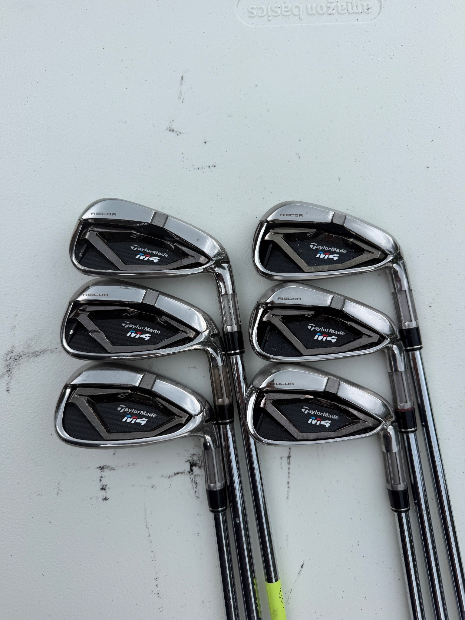 TaylorMade M4 Iron Set 4-9 KBS Max 85 Regular Flex NICE