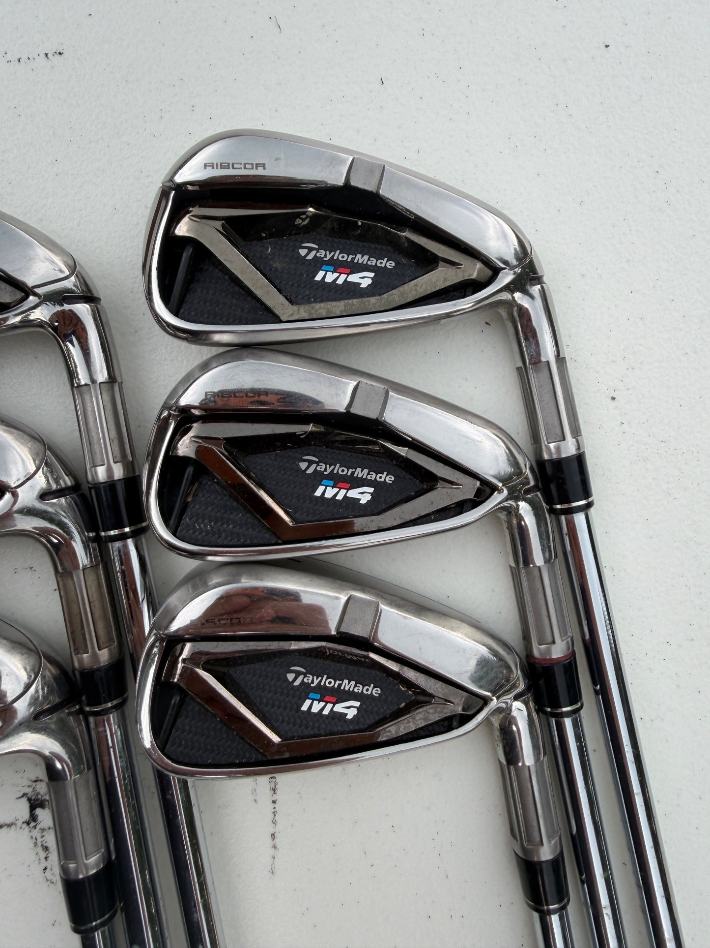 TaylorMade M4 Iron Set 4-9 KBS Max 85 Regular Flex NICE — photo 3