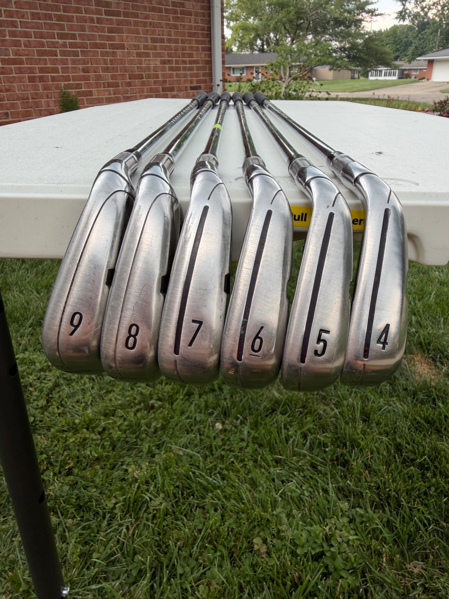 TaylorMade M4 Iron Set 4-9 KBS Max 85 Regular Flex NICE — photo 10