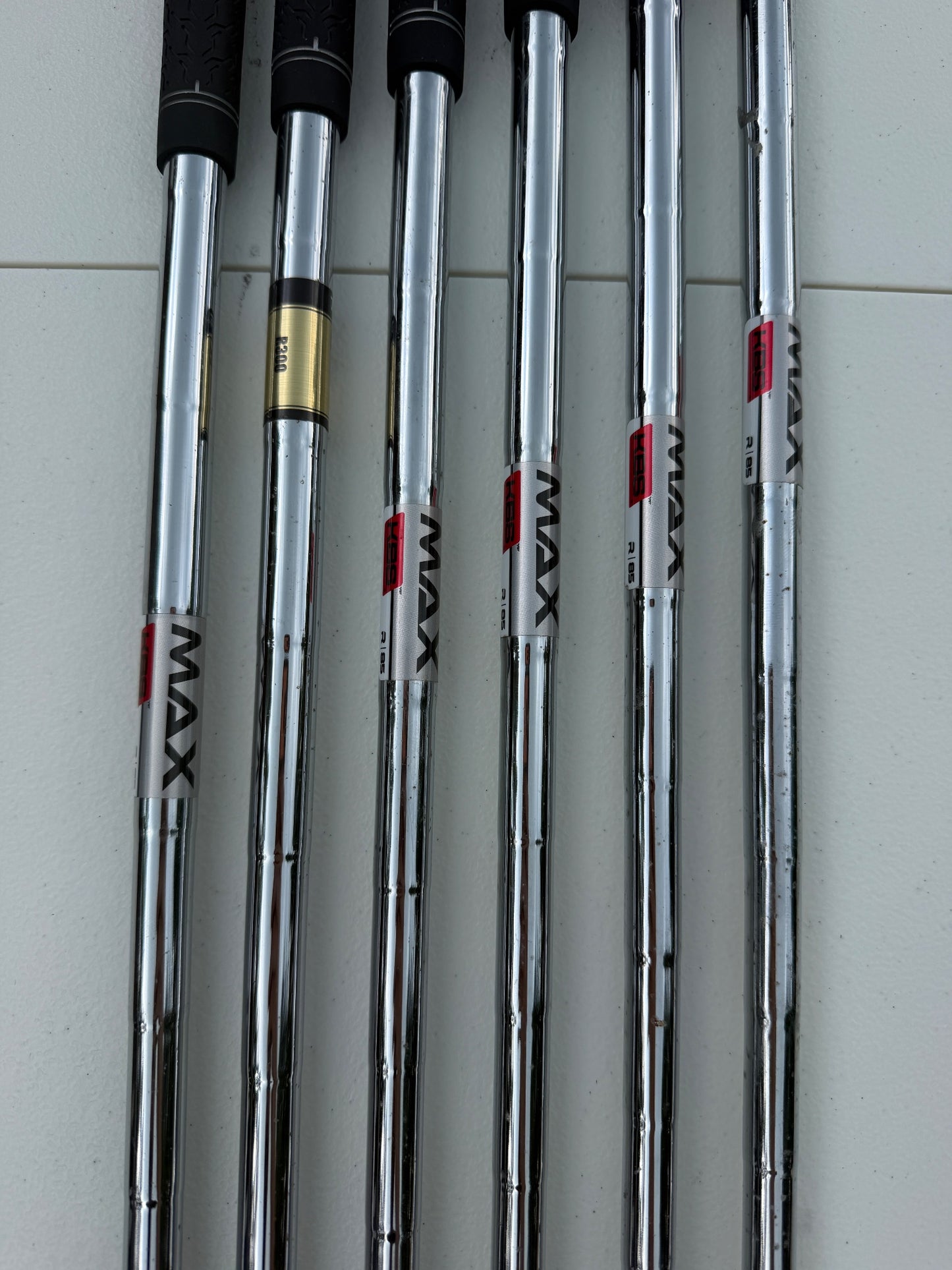 TaylorMade M4 Iron Set 4-9 KBS Max 85 Regular Flex NICE — photo 12