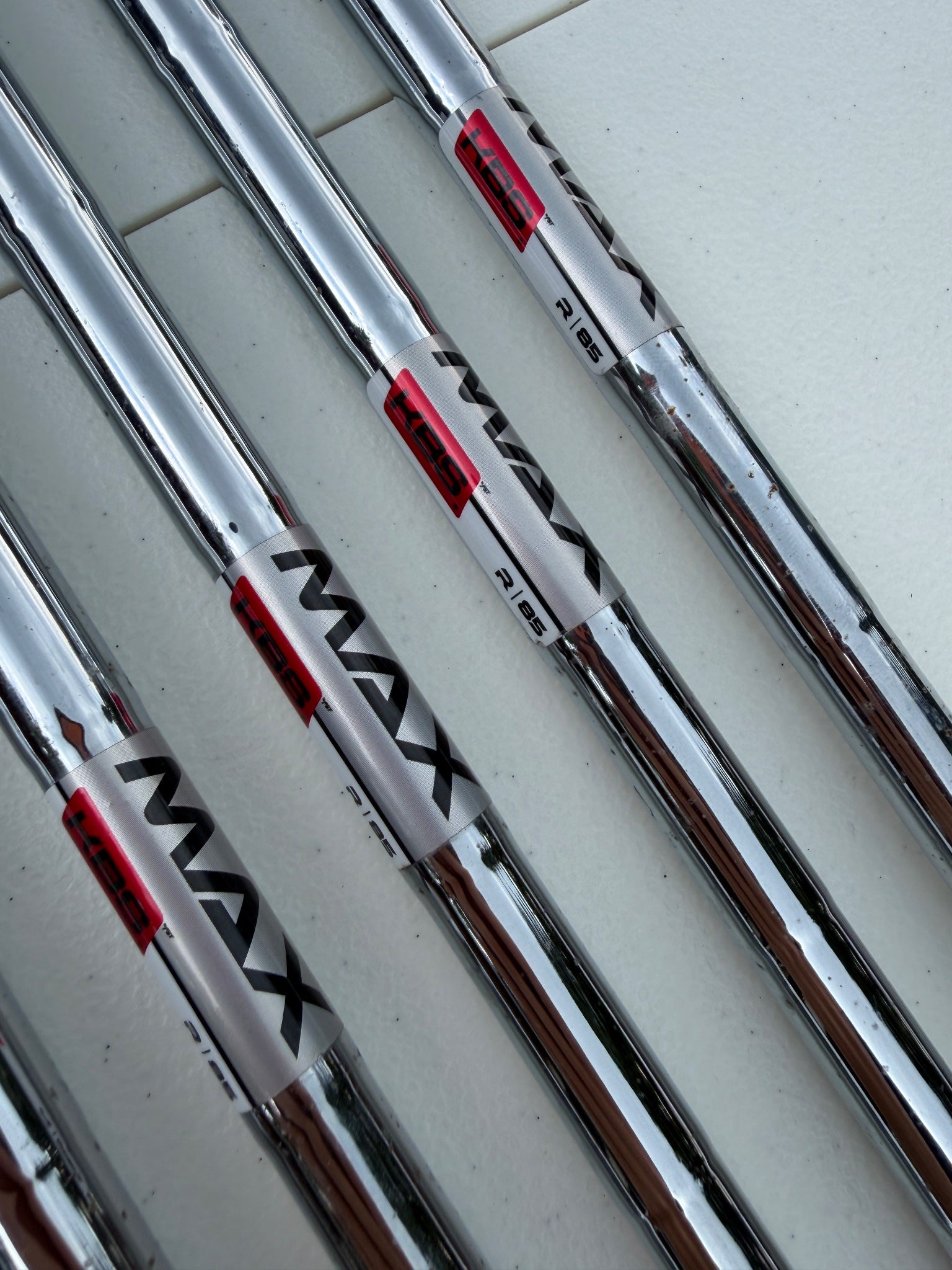 TaylorMade M4 Iron Set 4-9 KBS Max 85 Regular Flex NICE — photo 13