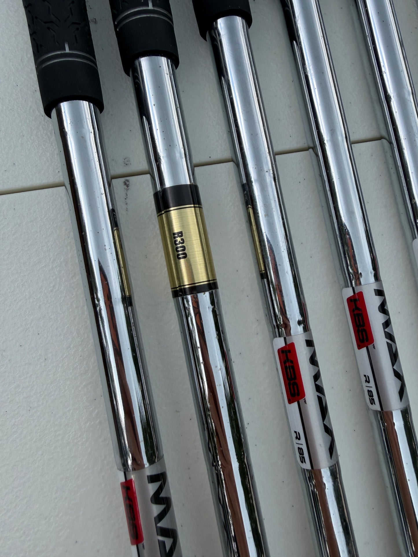 TaylorMade M4 Iron Set 4-9 KBS Max 85 Regular Flex NICE — photo 14