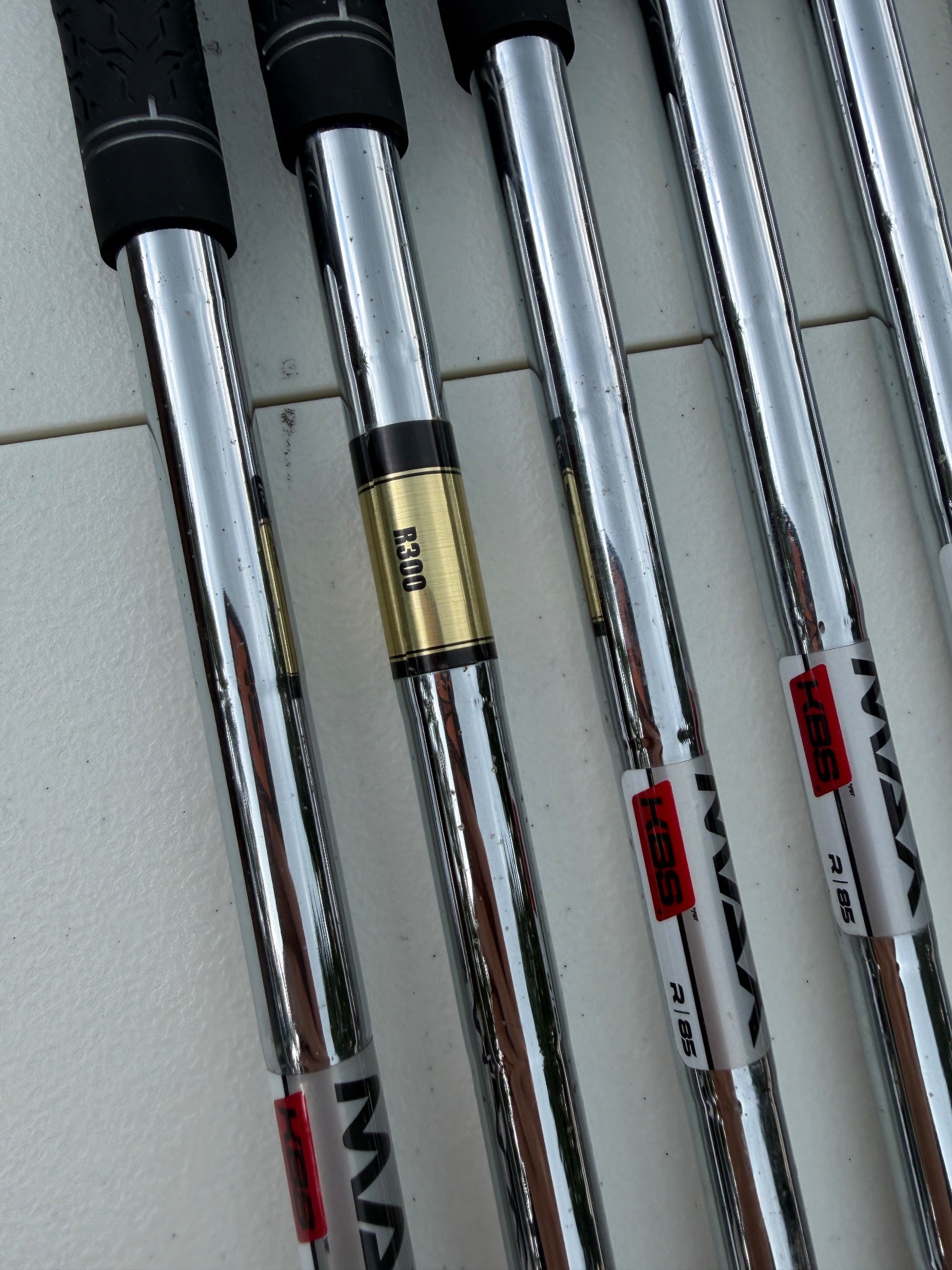 TaylorMade M4 Iron Set 4-9 KBS Max 85 Regular Flex NICE — photo 14