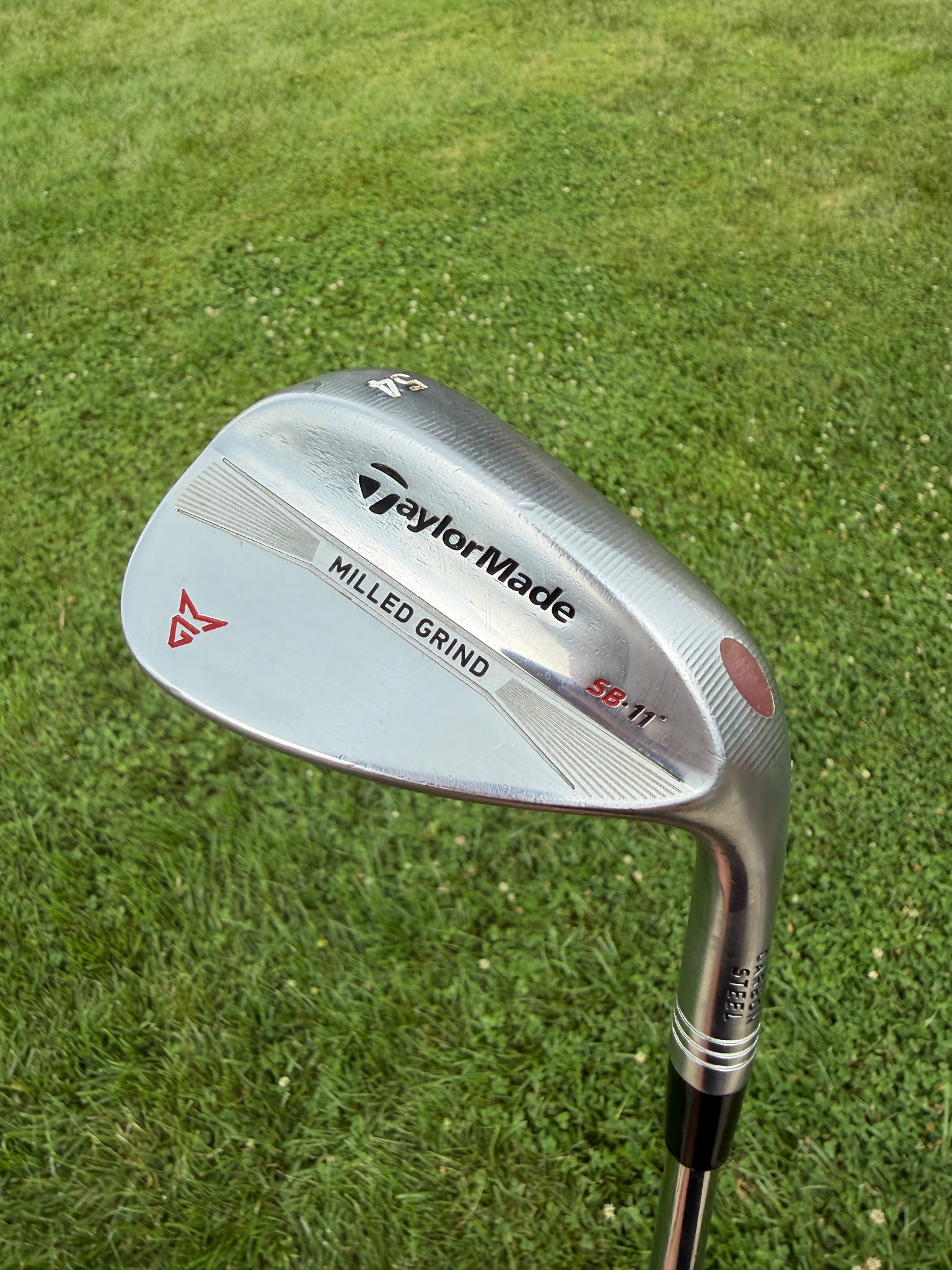 TaylorMade Milled Grind Chrome Gap Wedge 54° / 11 DG S300 Stiff Flex 35.25" NICE