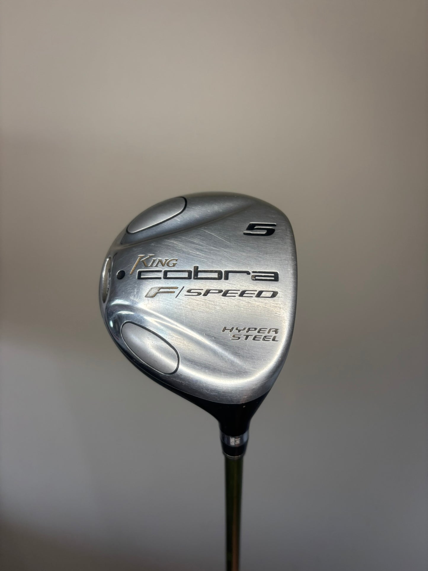 Cobra F Speed Hyper Steel 5-Wood Aldila NV-F Regular Flex 42.5″ NICE