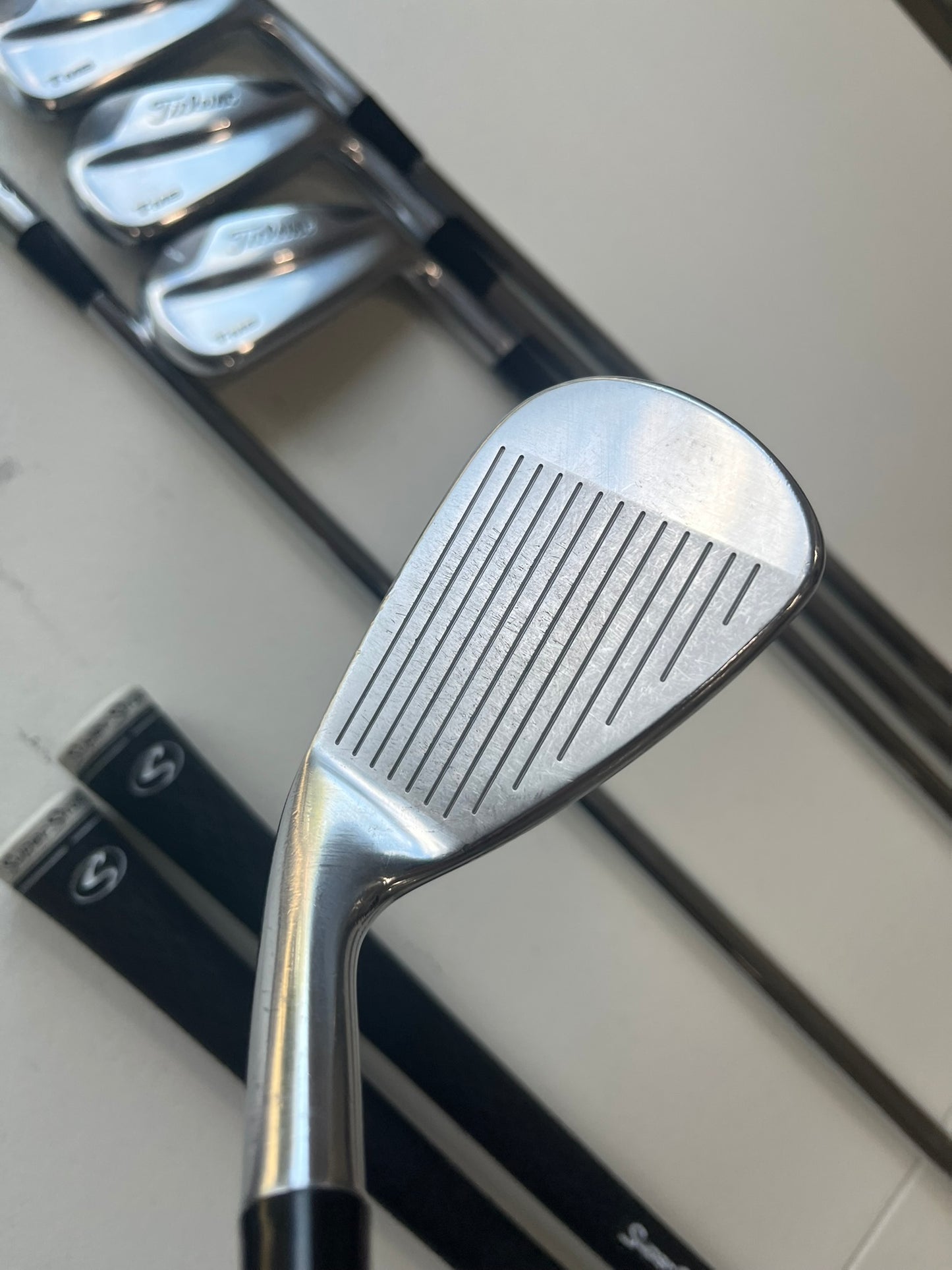 Titleist 716 T-MB Iron Set 4-PW Project X Rifle Stiff Flex Standard NICE