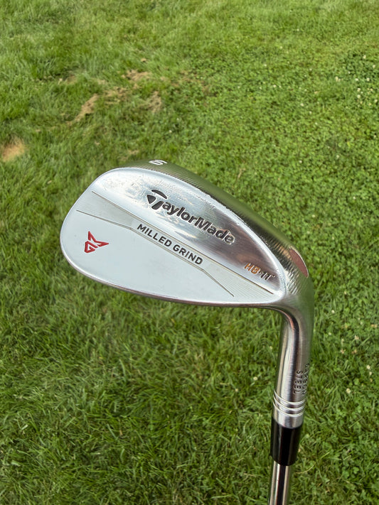 TaylorMade Milled Grind Chrome Lob Wedge 60° / 11 DG S300 Stiff Flex 35" NICE