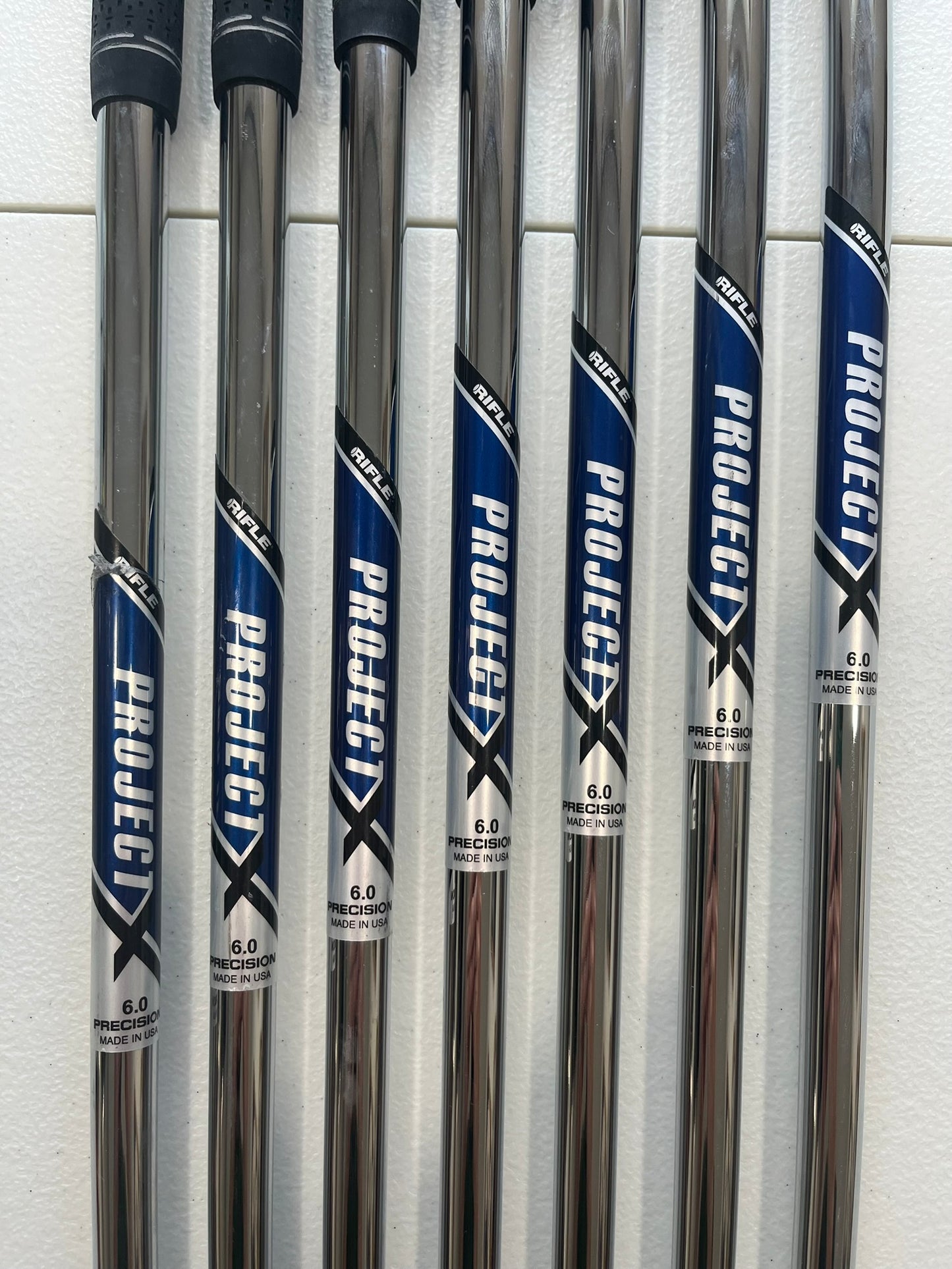 Titleist 716 T-MB Iron Set 4-PW Project X Rifle Stiff Flex Standard NICE