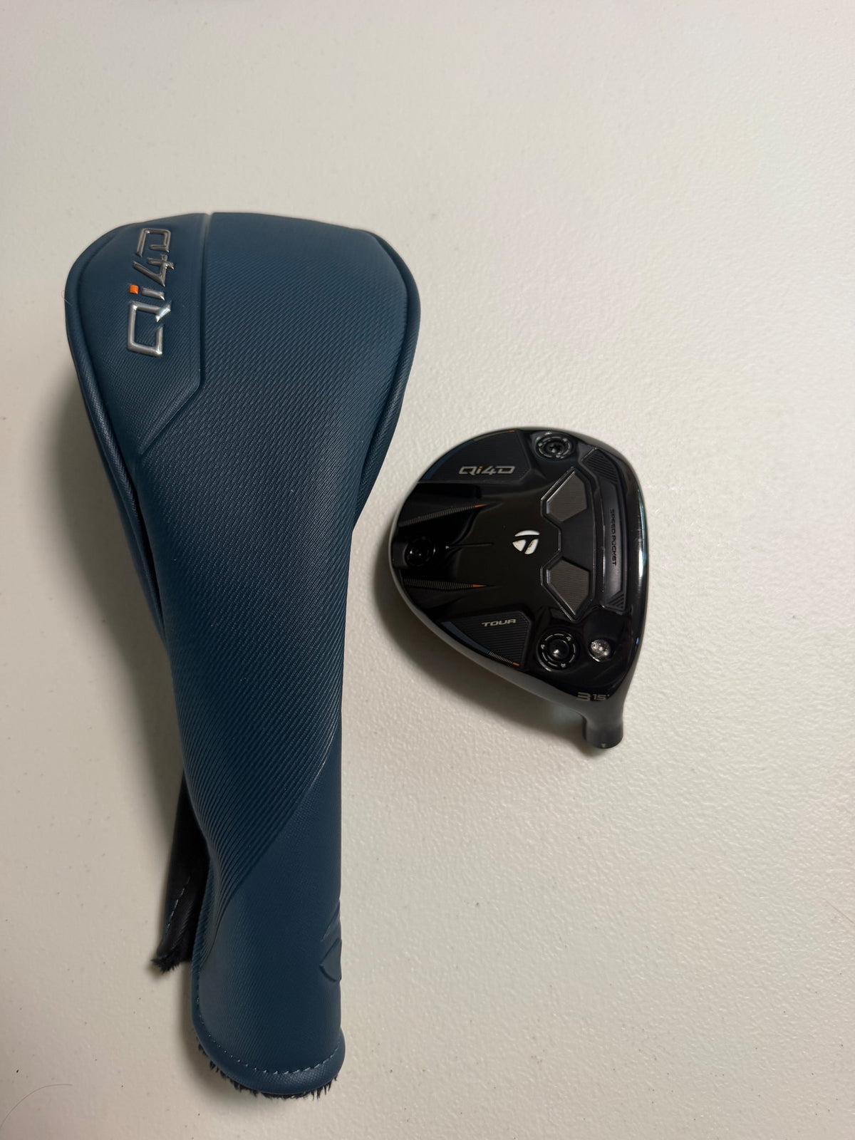 TaylorMade Qi4D Tour 3-Wood 15° +HC Head Only MINT
