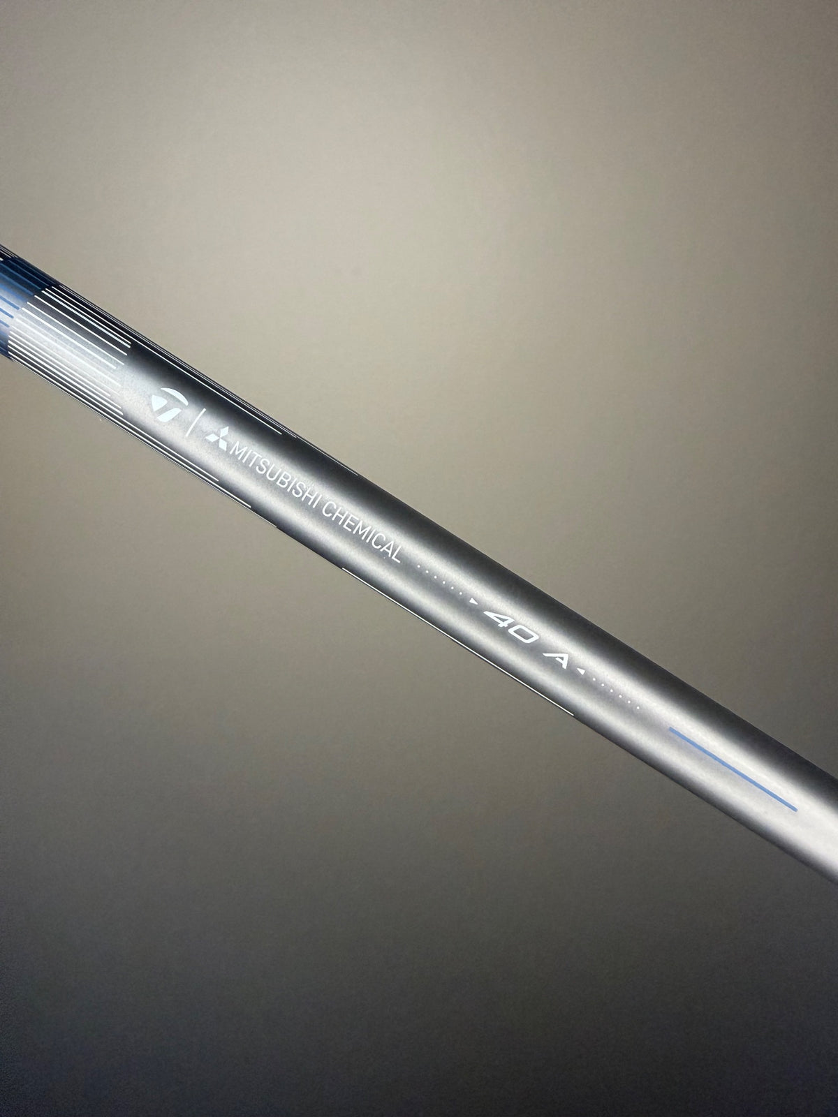 Mitsubishi Golf REAX MR Blue Senior Flex Driver Shaft TaylorMade Tip 44.75" NICE — photo 2