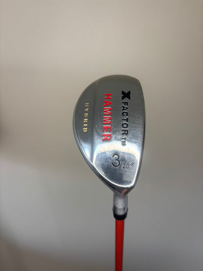 Photo of X Factor Hammer 3 Hybrid 20° Stiff Flex Smartshaft