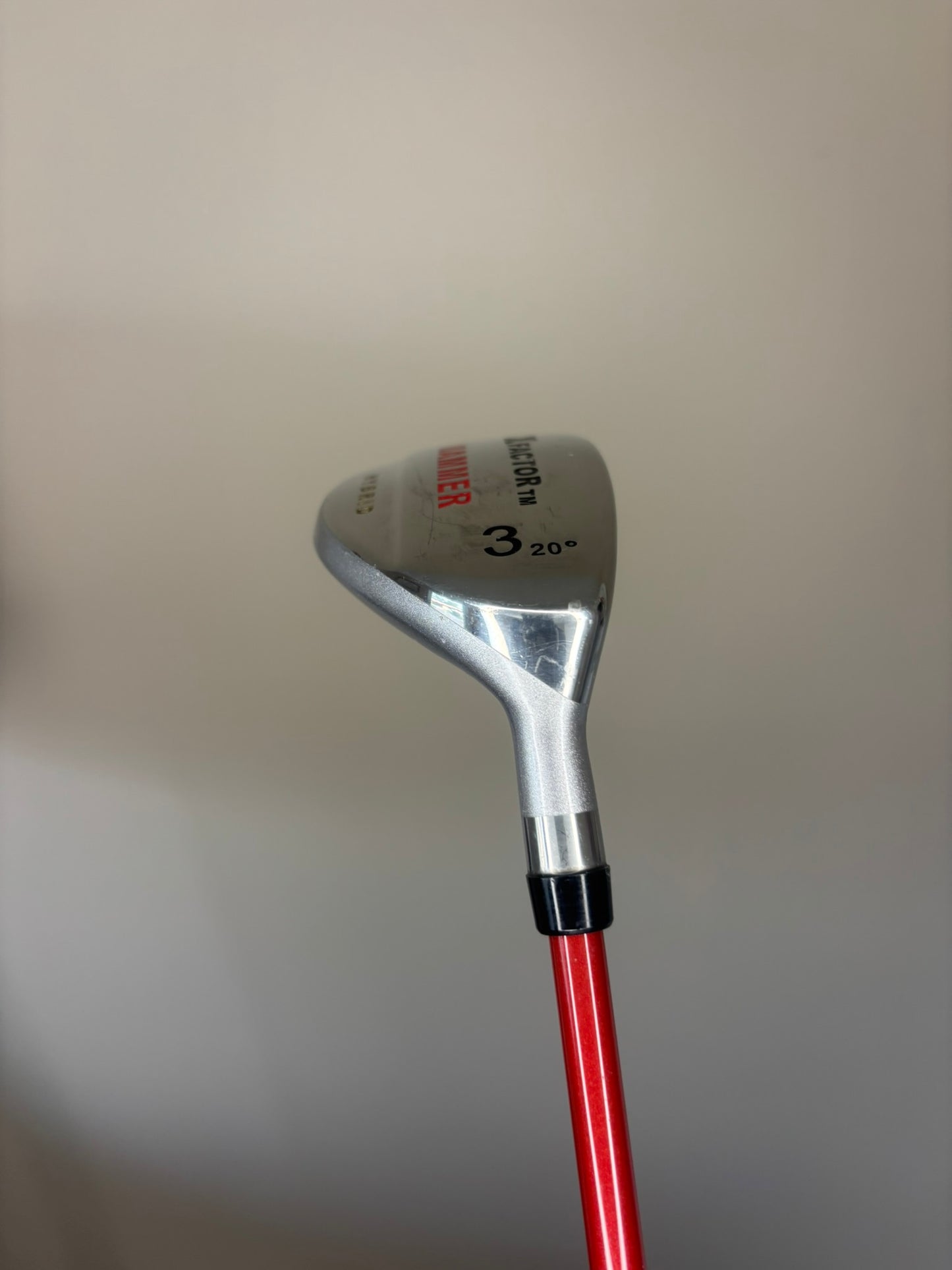 X Factor Hammer 3 Hybrid 20° SmartShaft Stiff Flex 41.5″ NICE