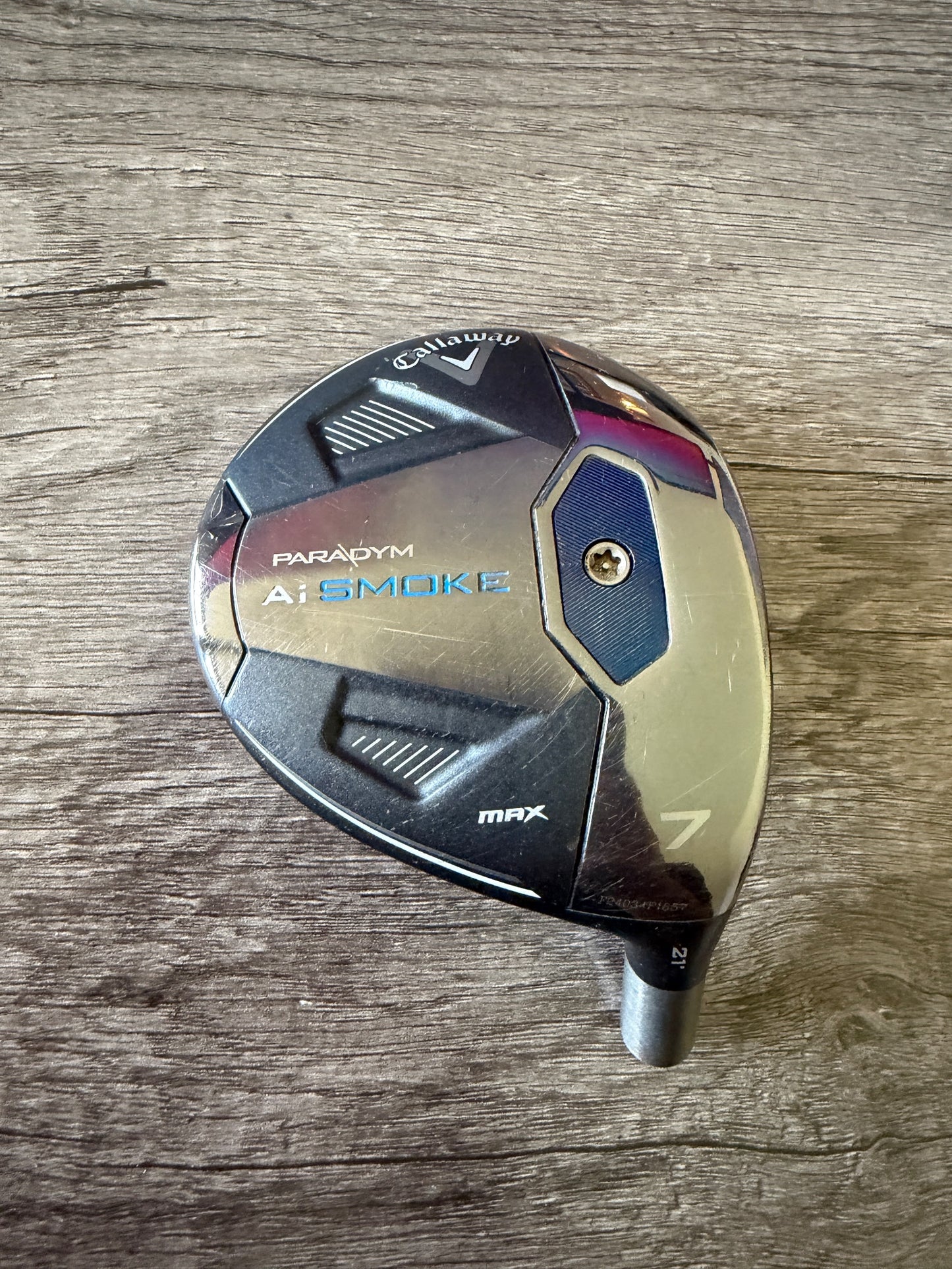 Callaway Paradym Ai Smoke Max 7-Wood 21° Head Only NICE