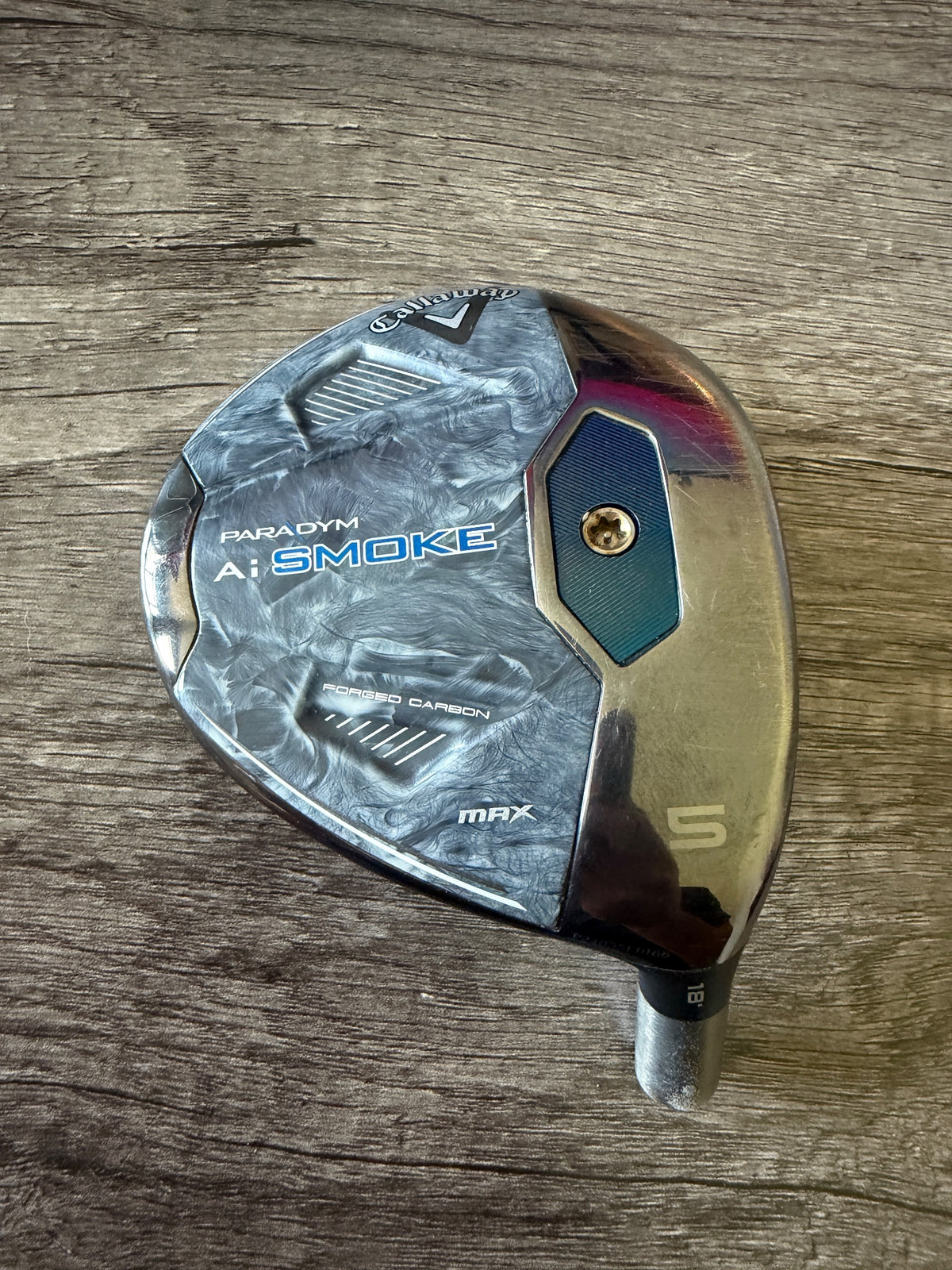 Callaway Paradym Ai Smoke Max 5-Wood 18° Head Only NICE
