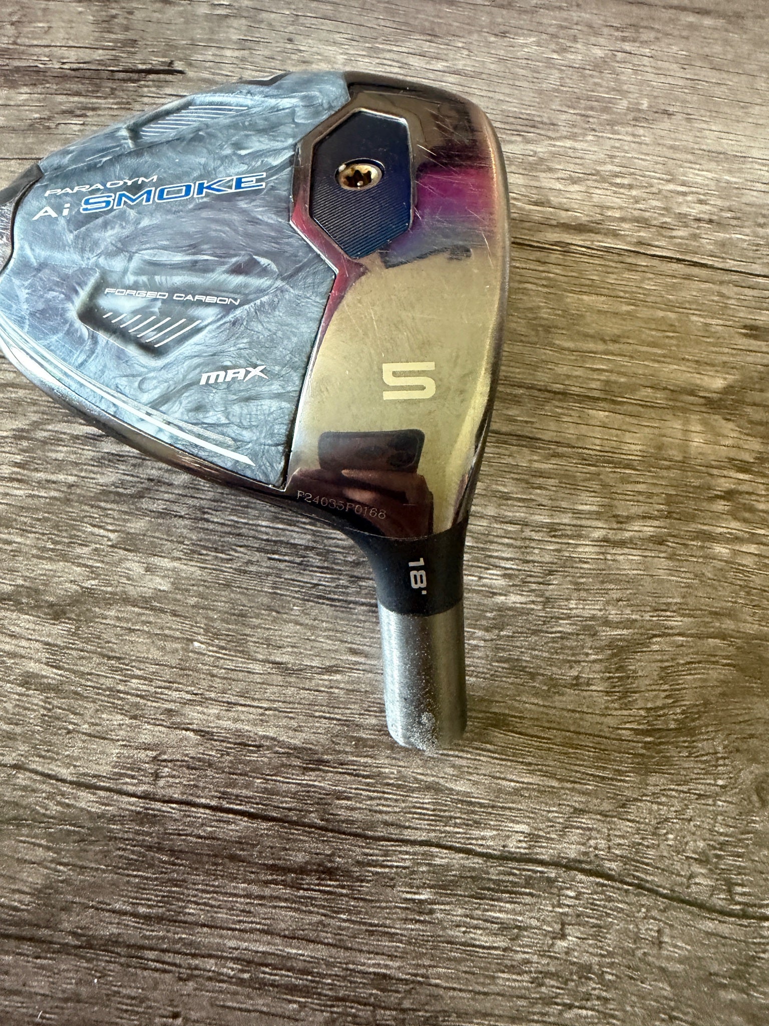 Callaway Paradym Ai Smoke Max 5-Wood 18° Head Only – Club Partner