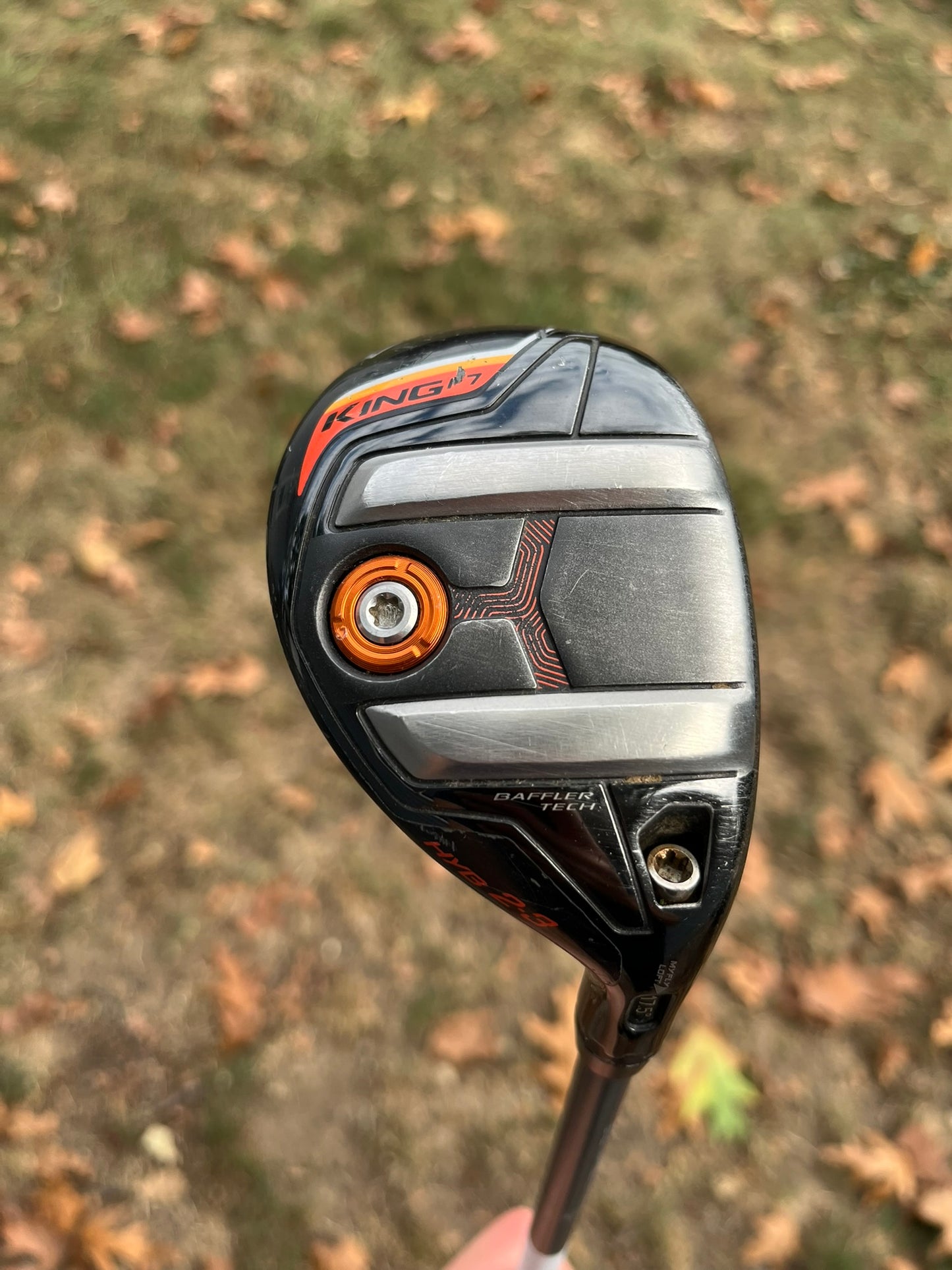 Cobra King F7 2-3 Hybrid 17.5° Fujikura Pro 75 Stiff Flex 41.25″
