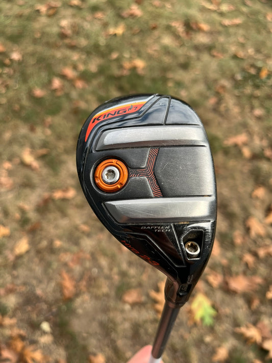 Cobra King F7 2-3 Hybrid 17.5° Fujikura Pro 75 Stiff Flex 41.25″