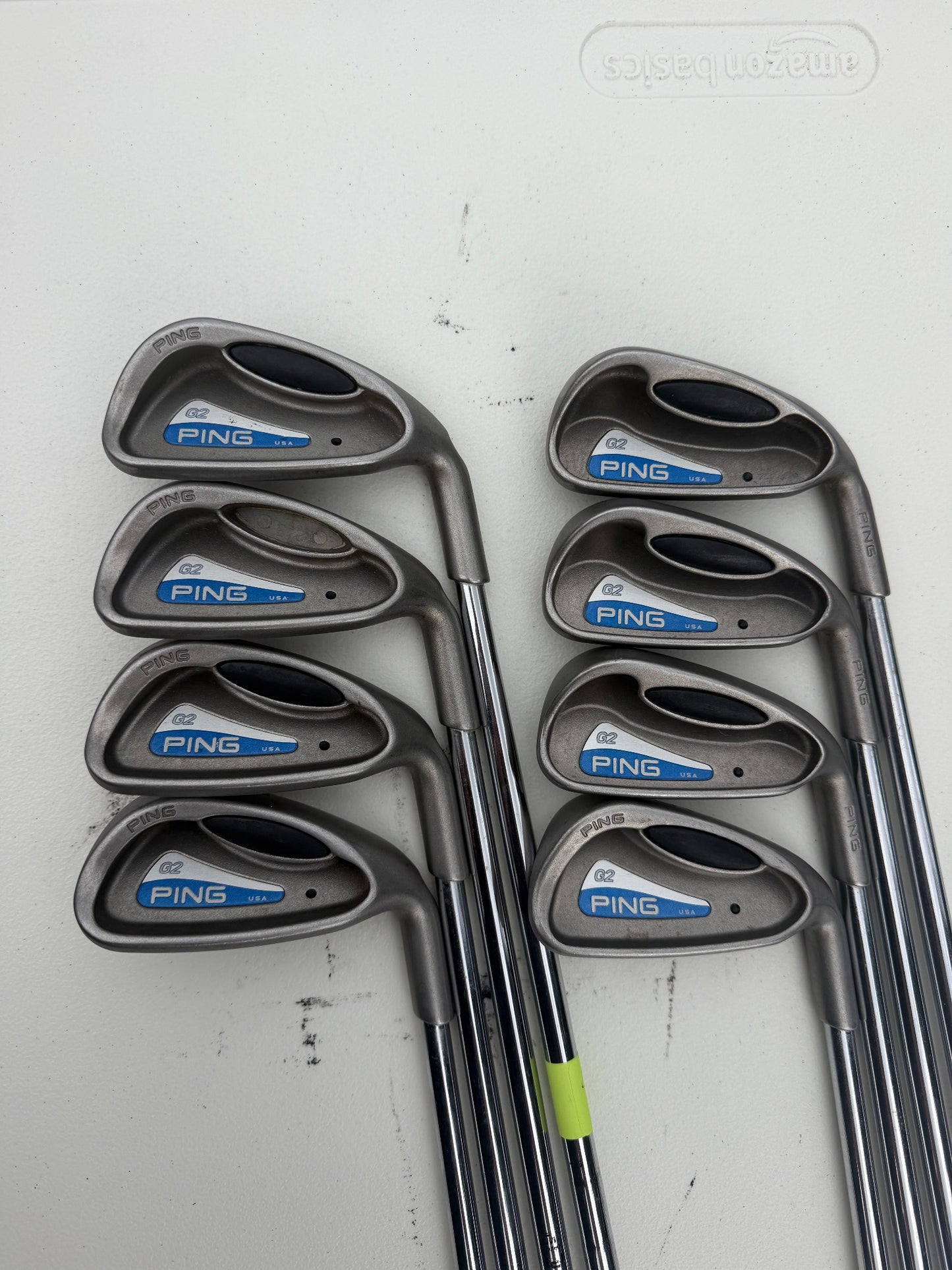 Ping G2 Iron Set 3-PW Black Dot True Temper Stiff Flex