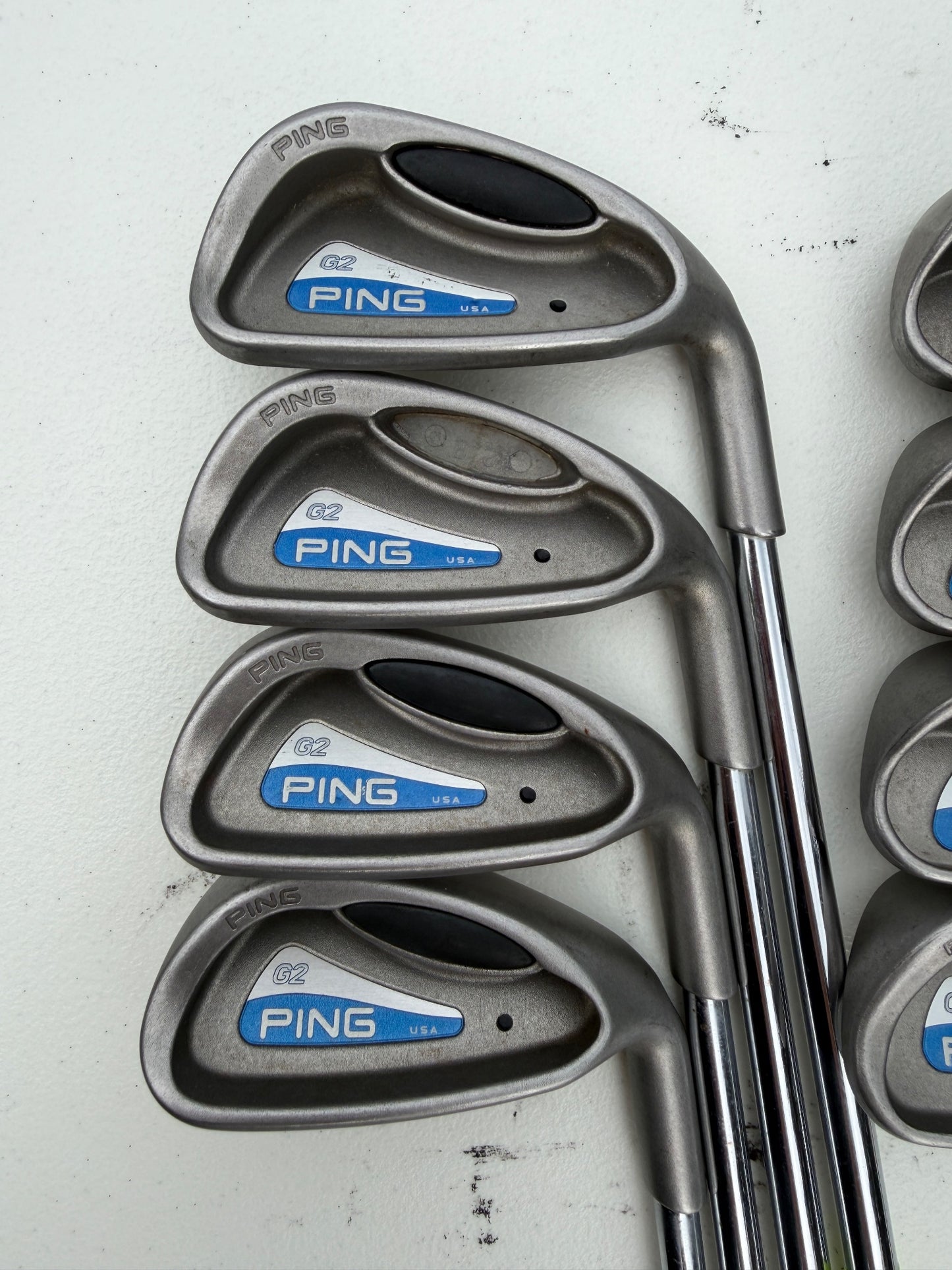 Ping G2 Iron Set 3-PW Black Dot True Temper Stiff Flex — photo 2