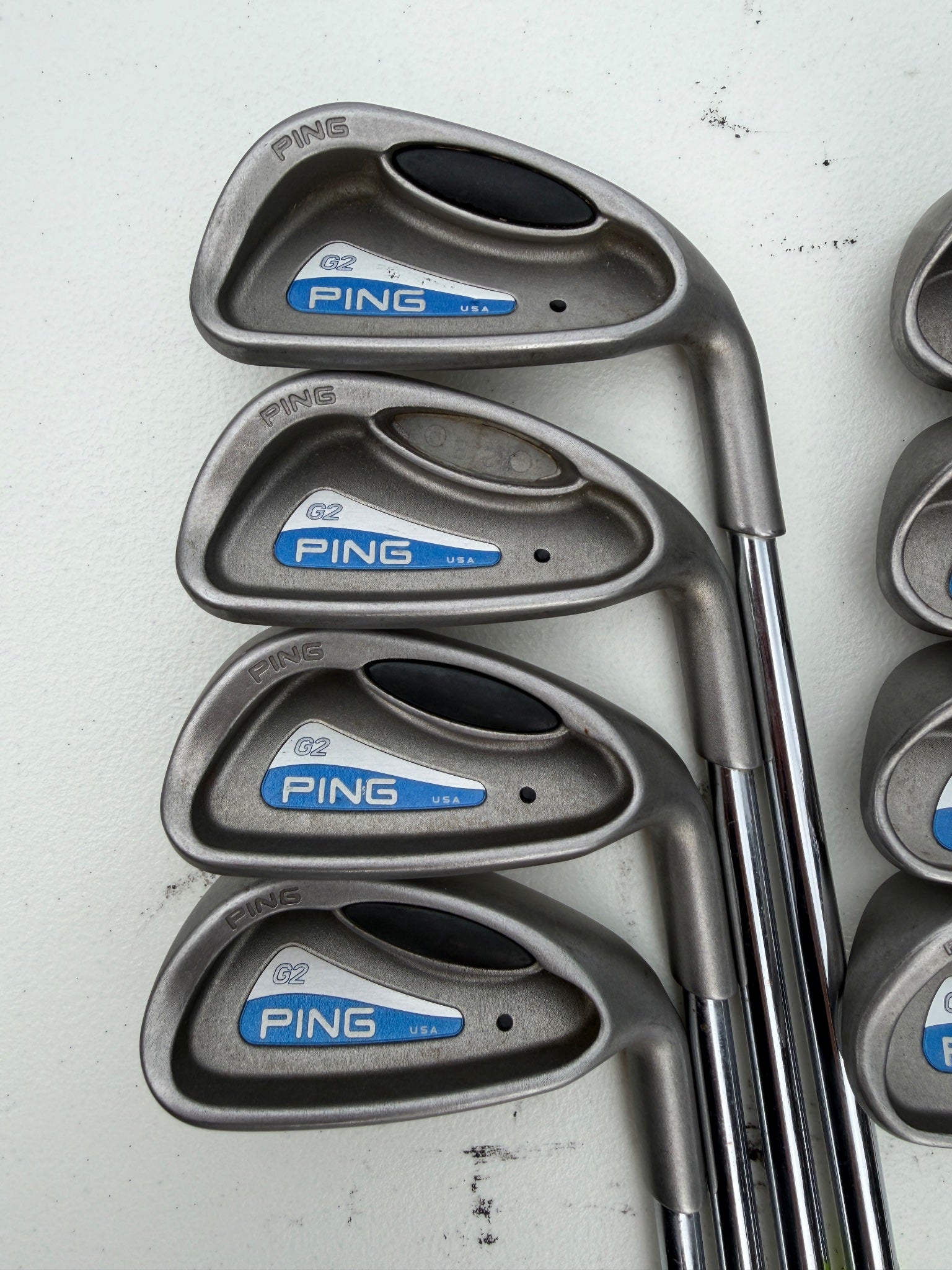 Ping G2 Iron Set 3-PW Black Dot True Temper Stiff Flex — photo 2
