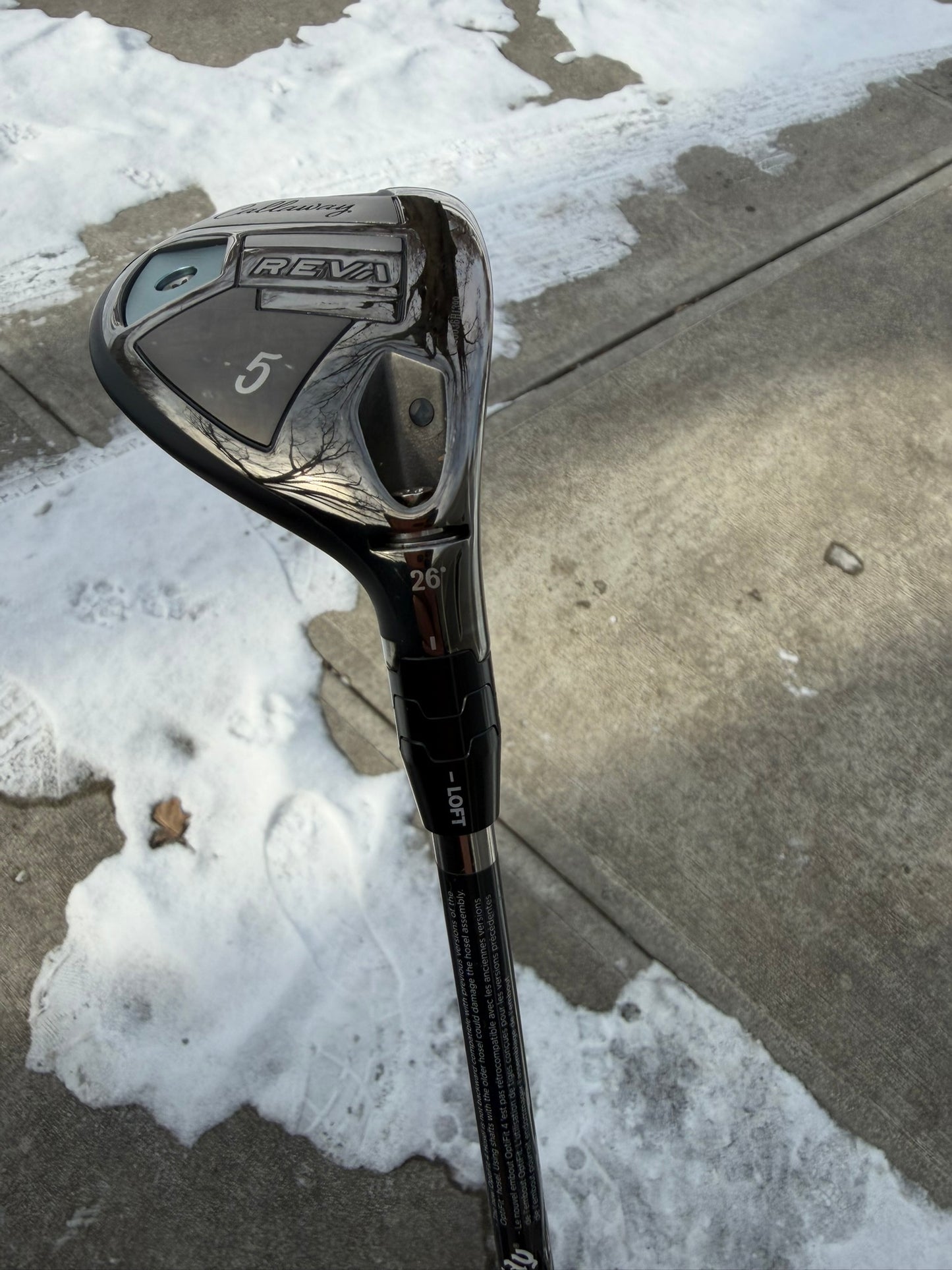 Photo of Callaway Reva Rise 5 Hybrid 25° Ladies Flex Linq 4F1