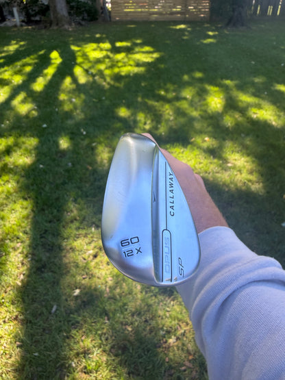 Callaway Opus SP Chrome Lob Wedge 60°/12 Tour Issue S200 Stiff Flex 35.25" NICE — photo 4