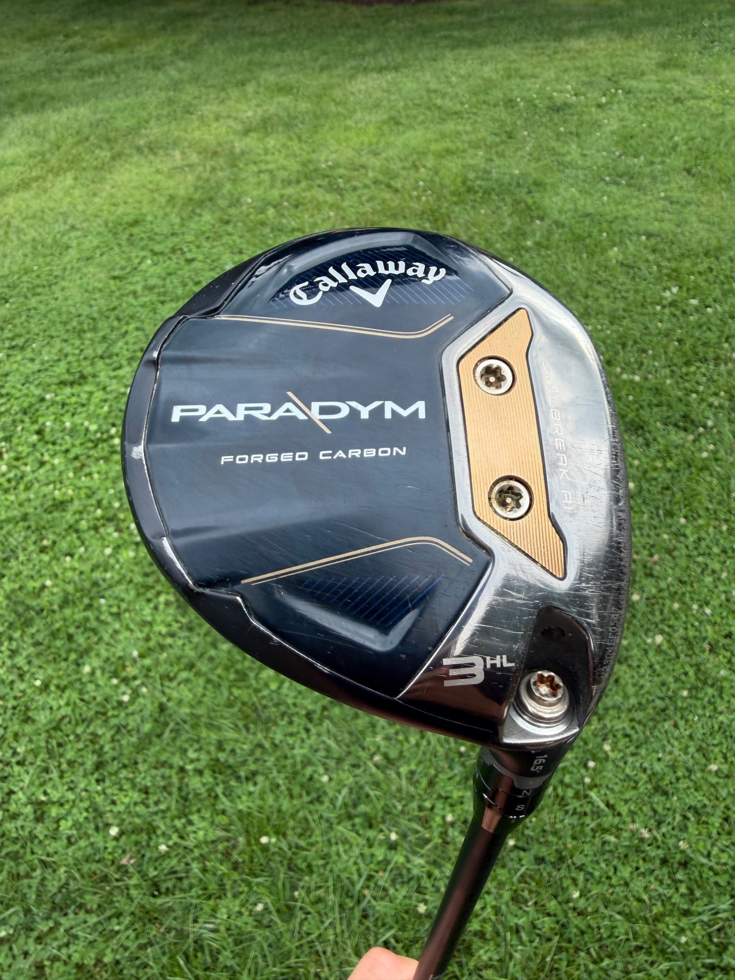 Callaway Paradym 3HL 3-Wood 16.5° Tensei AV Blue 75 Stiff Flex 42.75" +HC
