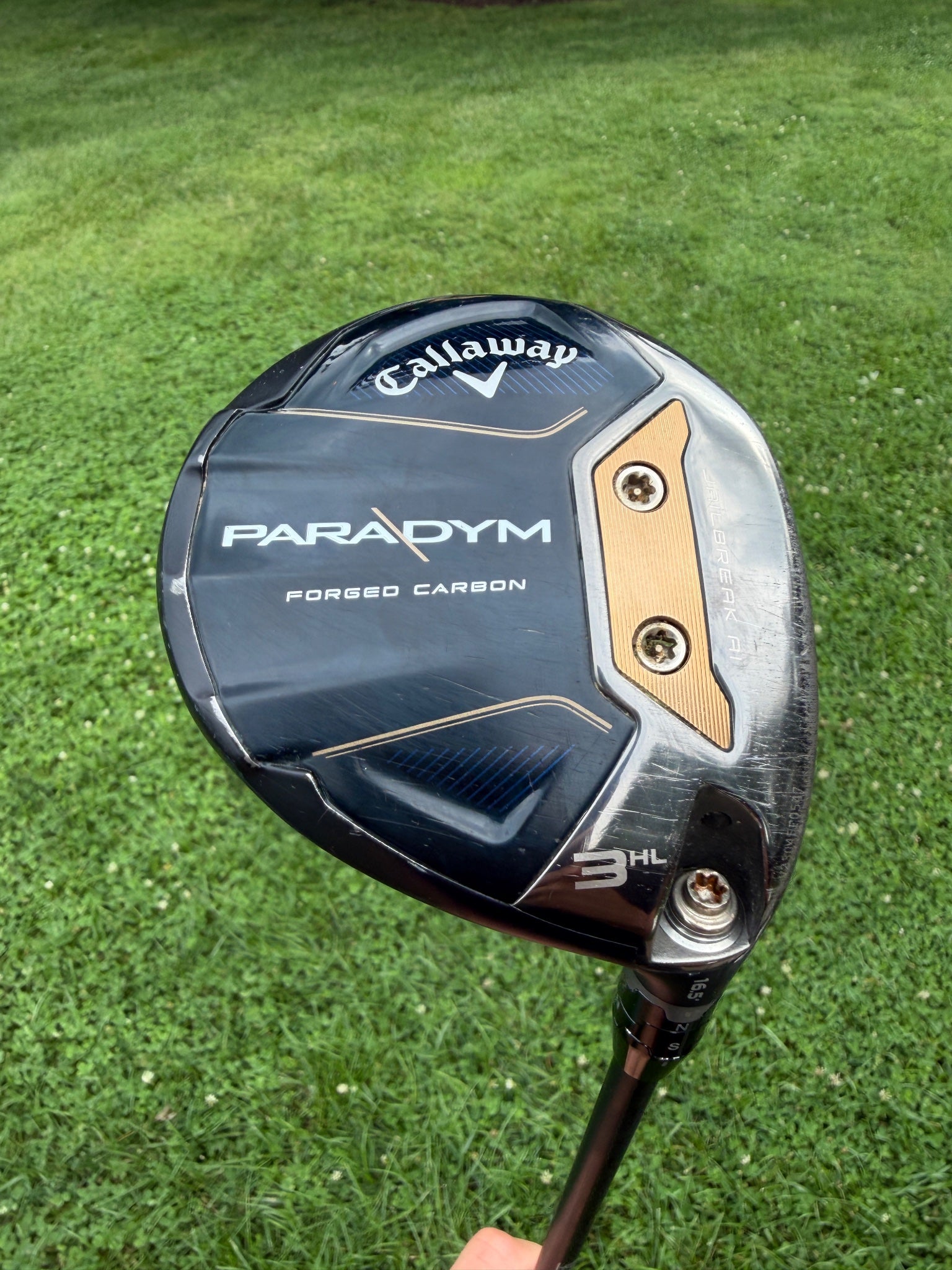 Callaway Paradym 3HL 3-Wood 16.5° Tensei AV Blue 75 Stiff Flex 42.75" +HC