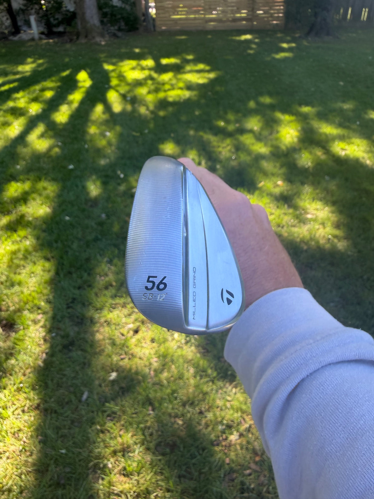 TaylorMade Milled Grind 5 Satin Chrome Sand Wedge 56° / 12 Wedge Flex 35" NICE — photo 4