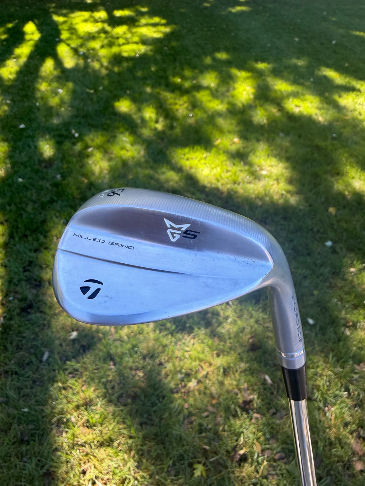 TaylorMade Milled Grind 5 Satin Chrome Sand Wedge 56° / 12 Wedge Flex 35" NICE