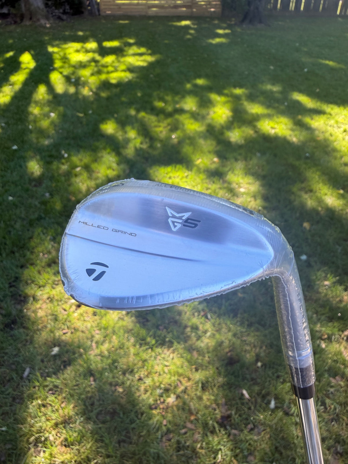 TaylorMade Milled Grind 5 Satin Chrome Lob Wedge 60° / 12 Wedge Flex 34.75" NEW