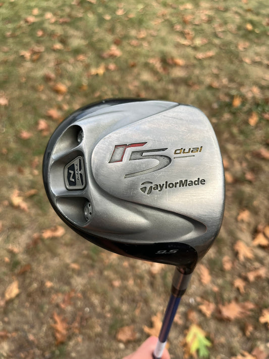 Taylormade R5 Dual Driver 9.5° Grafalloy Blue Regular Flex 44.75″