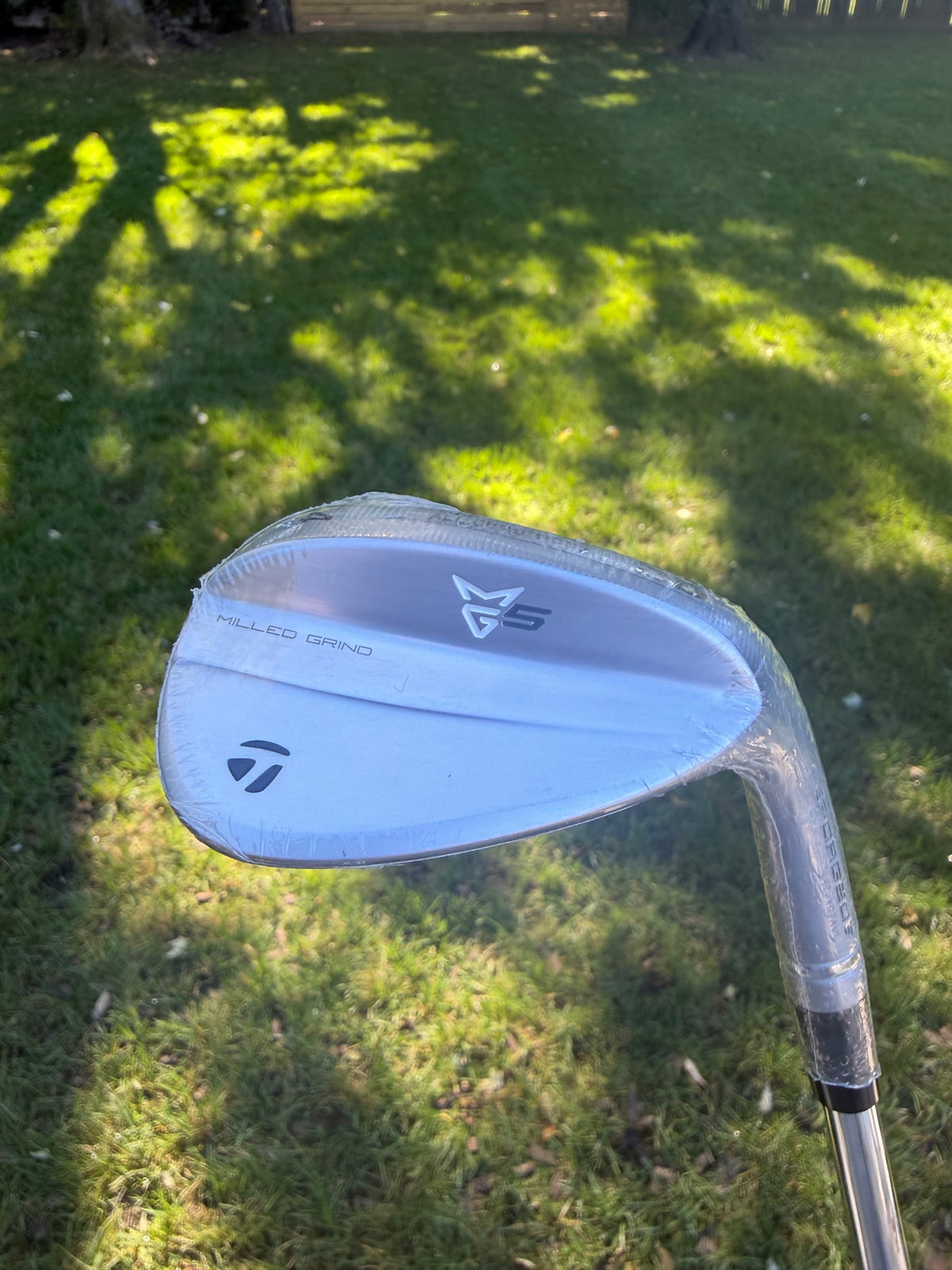 TaylorMade Milled Grind 5 Satin Chrome Sand Wedge 56° / 12 Wedge Flex 35.25" NEW
