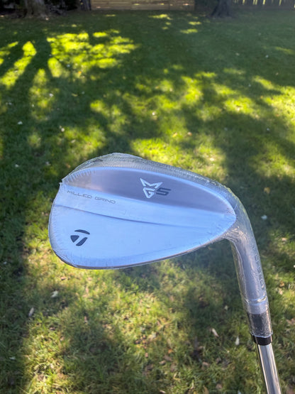 TaylorMade Milled Grind 5 Satin Chrome Sand Wedge 56° / 12 Wedge Flex 35.25" NEW