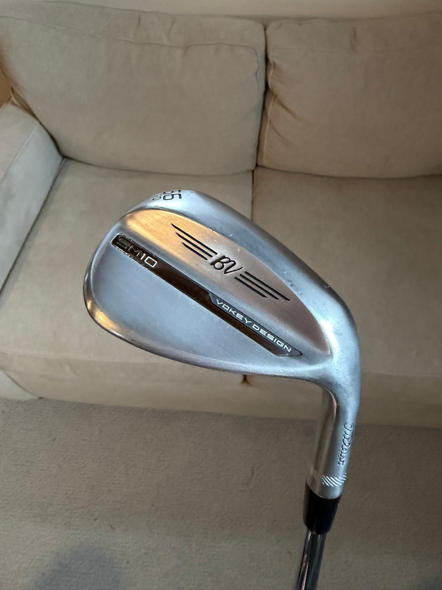 Titleist Vokey SM10 Tour Chrome Sand Wedge 56° / 12 Wedge Flex 35.5″ NICE