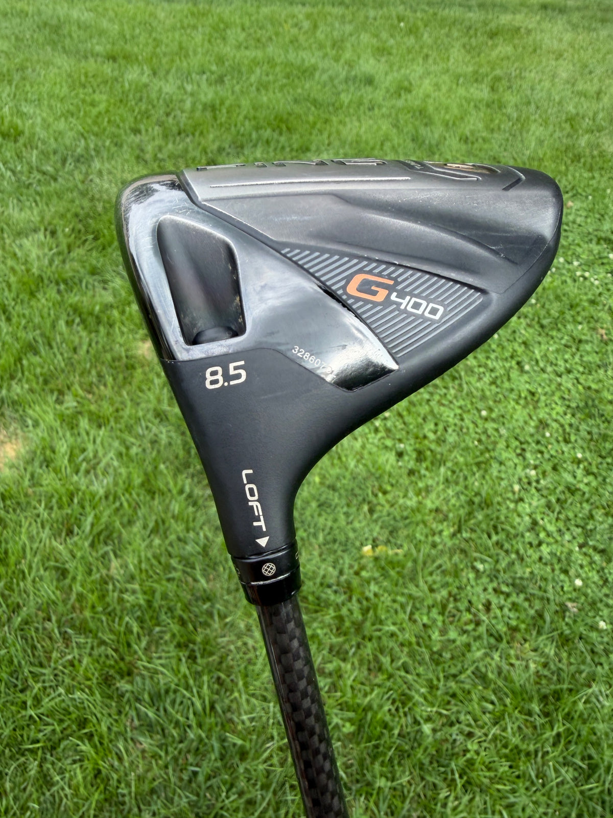 Ping G400 LS Tec LST Driver 8.5° UST CG-5 Regular Flex Lefty 44.5" NICE — photo 7