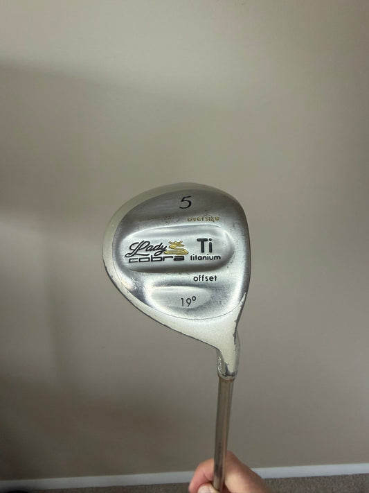 Photo of Cobra Lady Titanium Offset 5-Wood 19° Ladies Flex