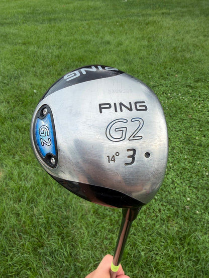 Ping G2 3-Wood 14° TFC 100 Stiff Flex 43"