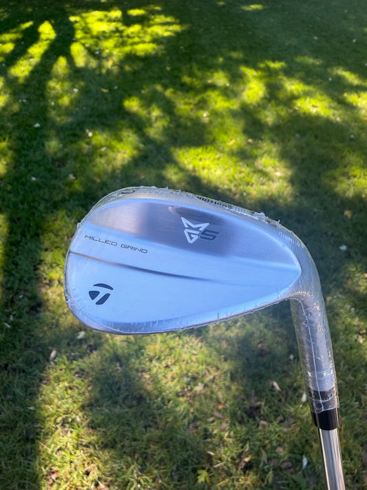 TaylorMade Milled Grind 5 Satin Chrome Gap Wedge 50° / 9 Wedge Flex 35.5" NEW