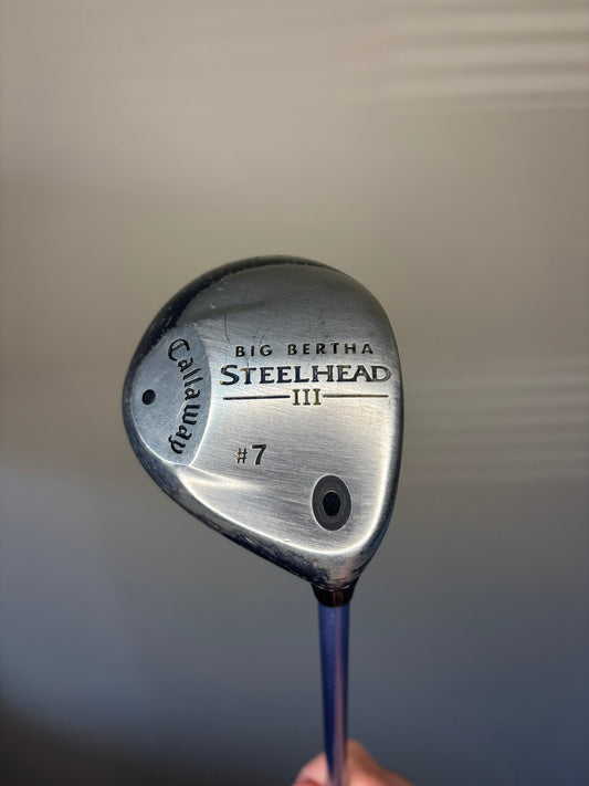 Callaway Big Bertha Steelhead III 7-Wood Graphite Ladies Flex 41″