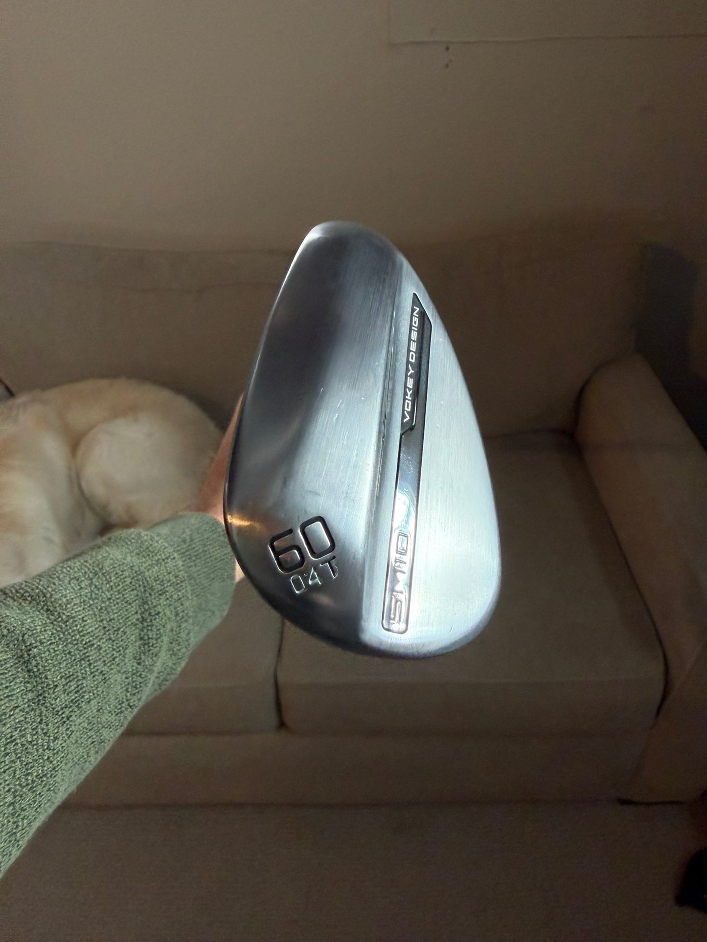 Titleist Vokey SM10 Tour Chrome Lob Wedge 60° / 4 Wedge Flex 35″ NICE