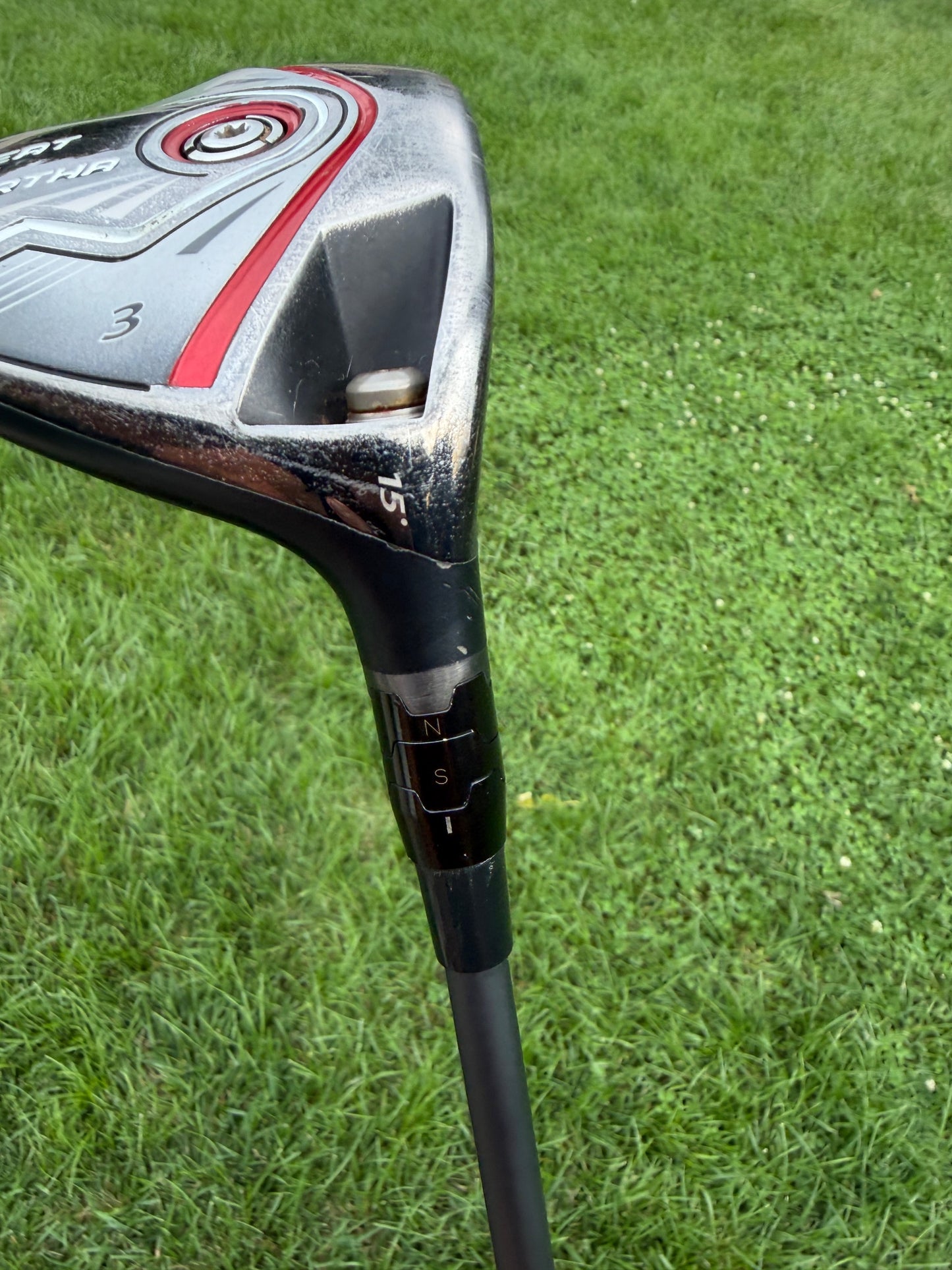 Callaway 2015 Great Big Bertha 3-Wood 15° Hzrdus Smoke Yellow TS Stiff 42.75" — photo 6
