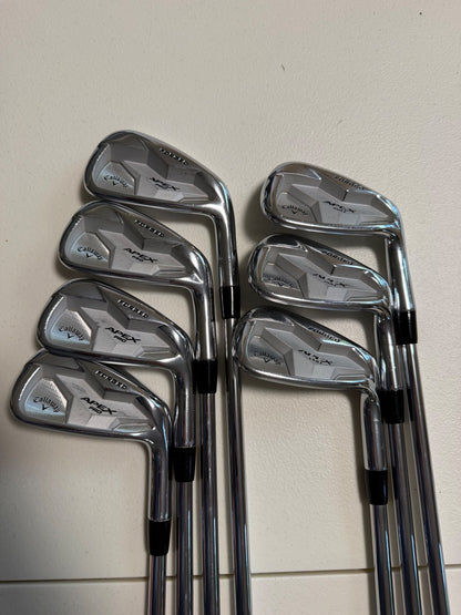 Callaway Apex Pro 19 Single Dot Iron Set 4-PW NSPro Tour105 Stiff Flex NICE/READ