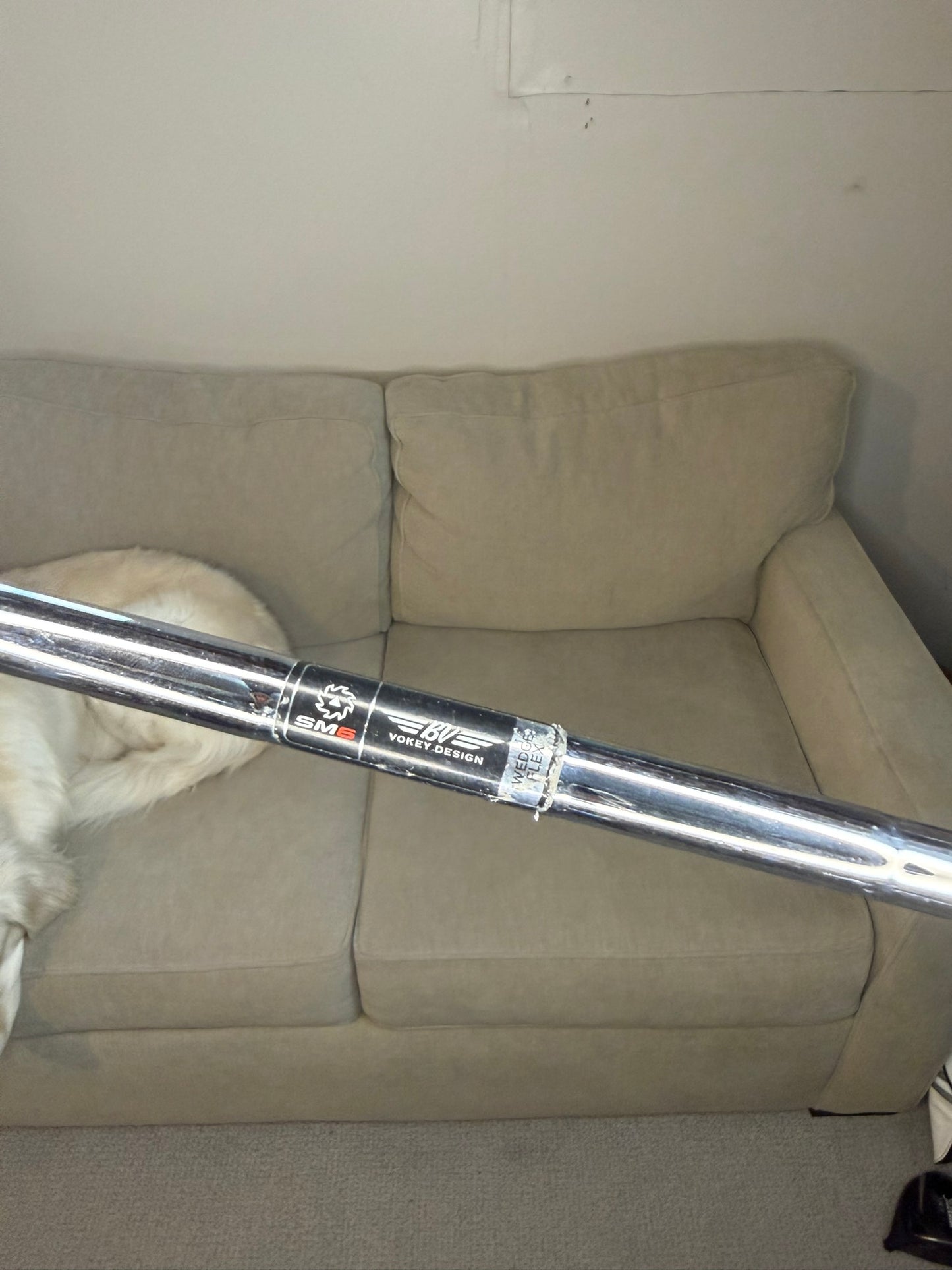 Titleist Vokey SM6 Tour Chrome Gap Wedge 50° / 12 Wedge Flex 36.75″ NICE