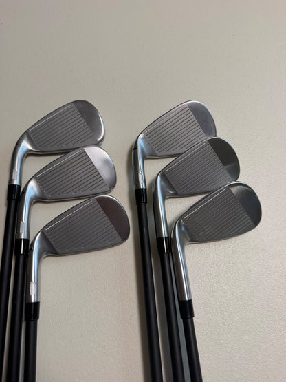TaylorMade Qi Max Iron Set 5-PW KBS REAX Regular Flex NICE — photo 2