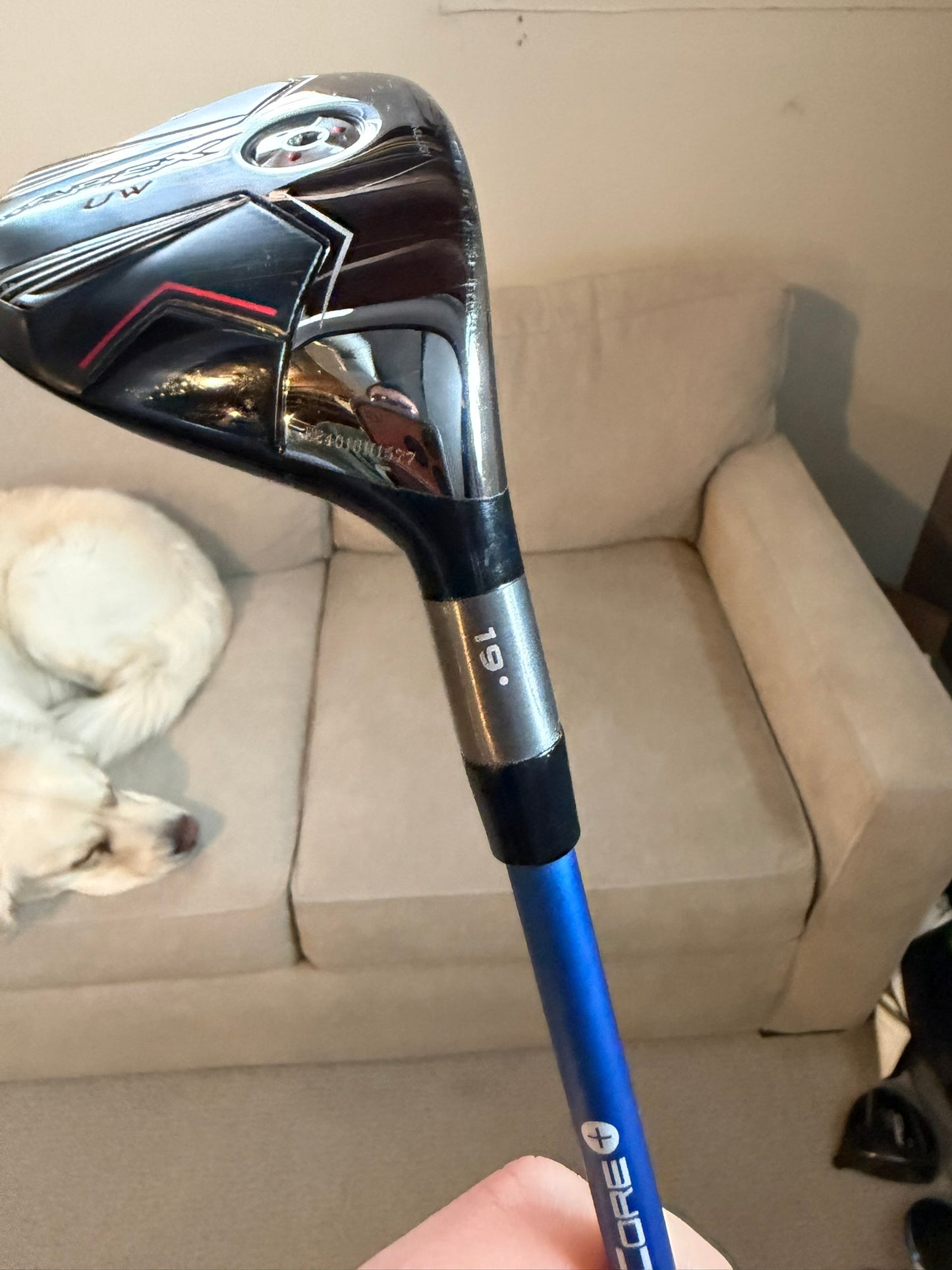 Callaway Apex UW 24 5-Wood 19° Ventus Blue Velocore+ 8S Stiff Flex 41.5″ NICE