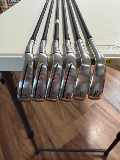 TaylorMade Qi Max Iron Set 5-PW KBS REAX Regular Flex NICE — photo 5
