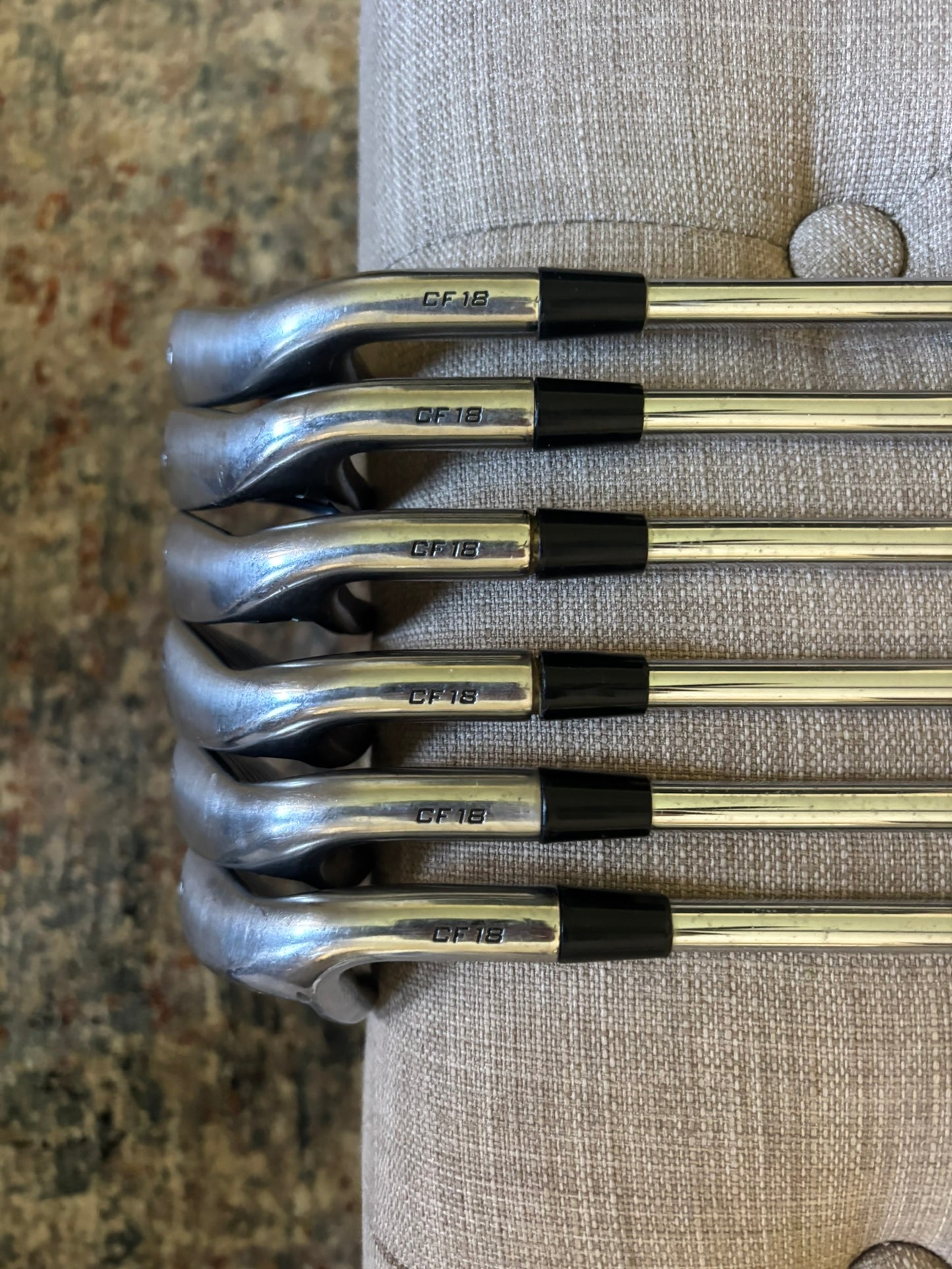 Callaway Rogue CF18 Iron Set 5-PW Steel Shaft Regular Flex STD NICE