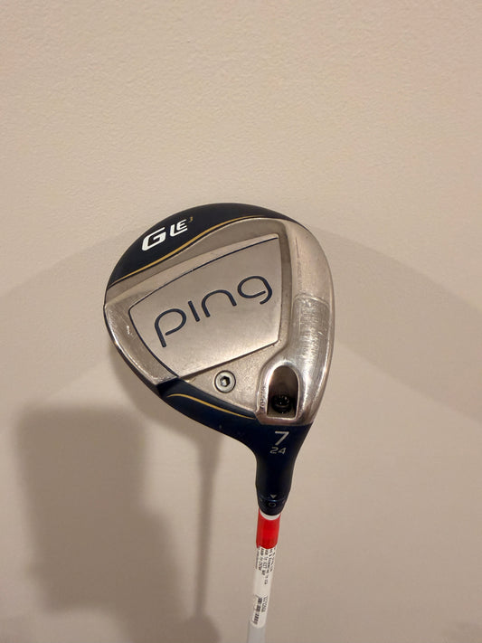 Ping G LE 3 7-Wood 24° ULT 250 Ladies Flex 41.25″ NICE