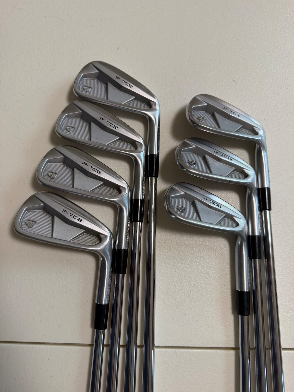 TaylorMade 2024 P7CB Iron Set 4-PW Project X Rifle 6.5 Extra Stiff Flex NICE